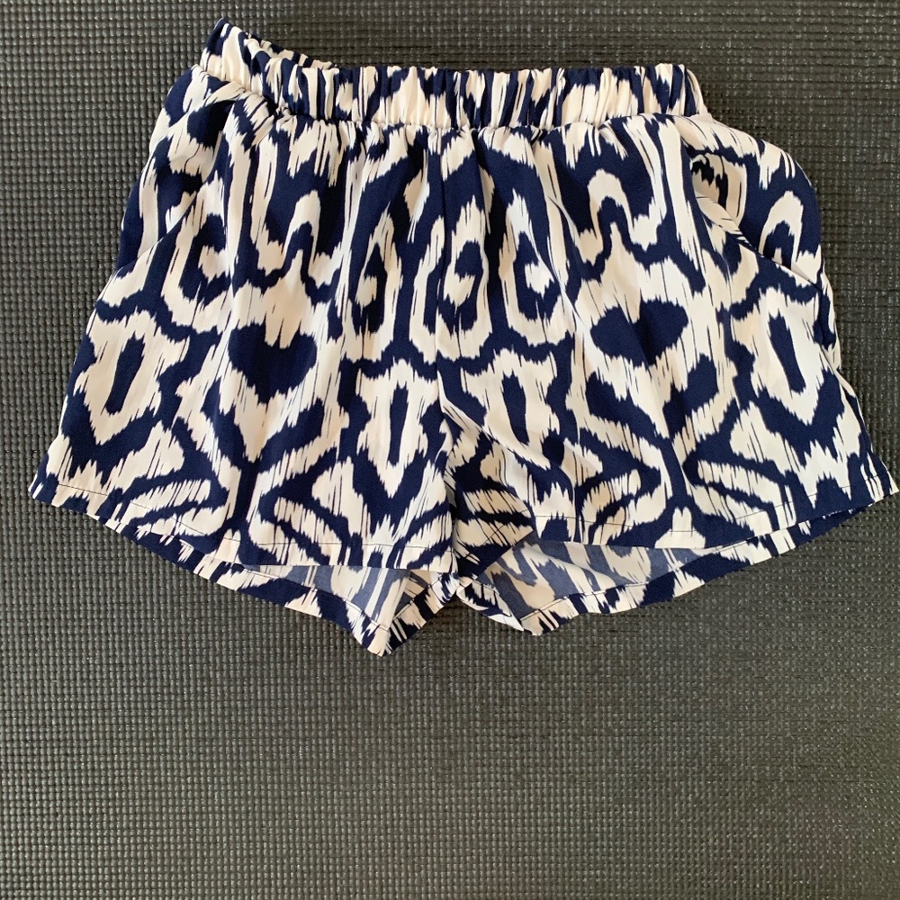 Navy and White shorts